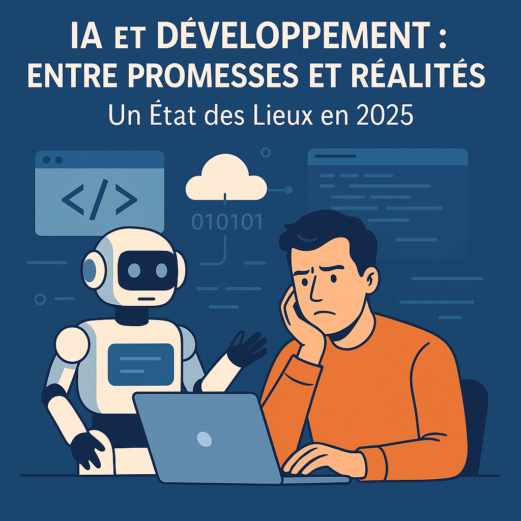 Image de couverture pour l'article IA et Développement : Entre Promesses et Réalités - Un État des Lieux en 2025